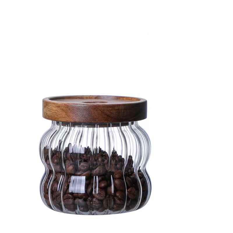 Glass Cannister Storage Jars