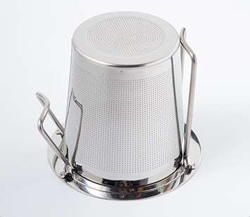 Stainless steel tea strainer