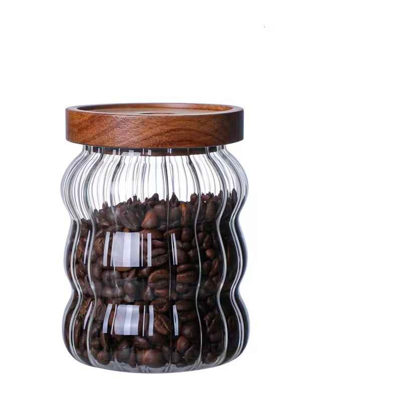 Glass Cannister Storage Jars