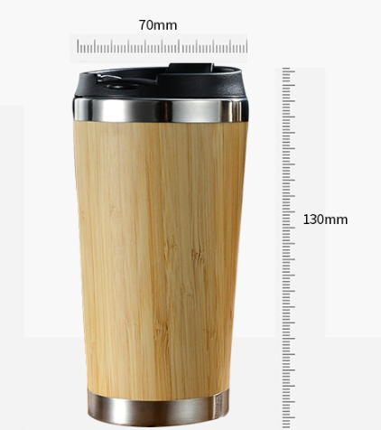 Bamboo Coffee Cup with Lid