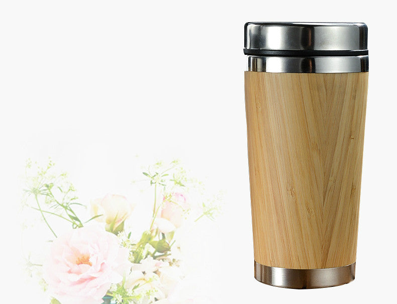 Bamboo Coffee Cup with Lid