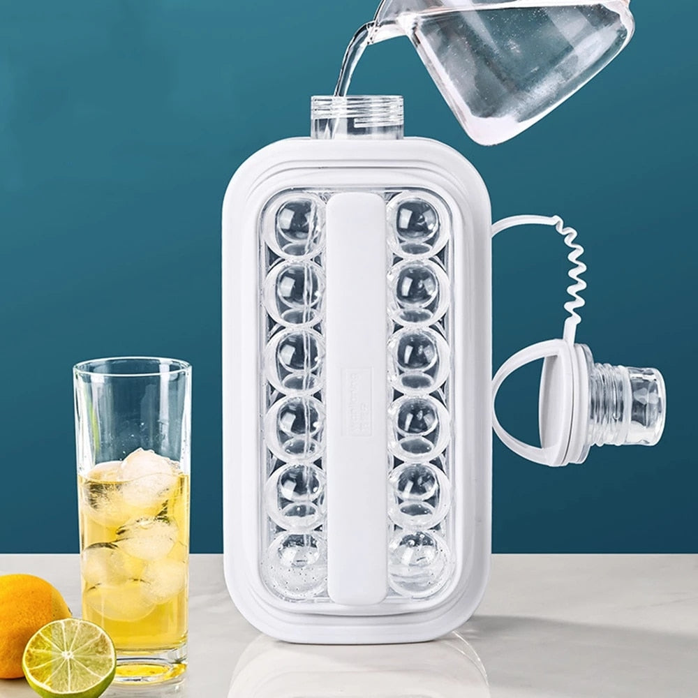 2 in-1 Multi-function Ice Cube Maker and Pitcher