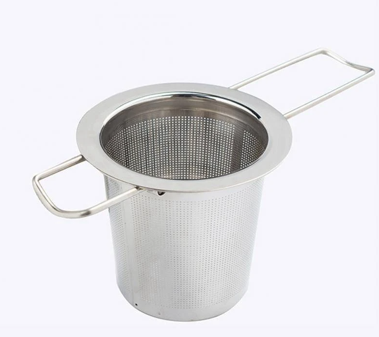 Stainless steel tea strainer