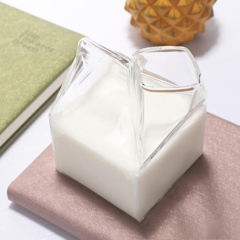 Glass Milk Box