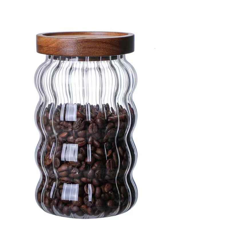 Glass Cannister Storage Jars