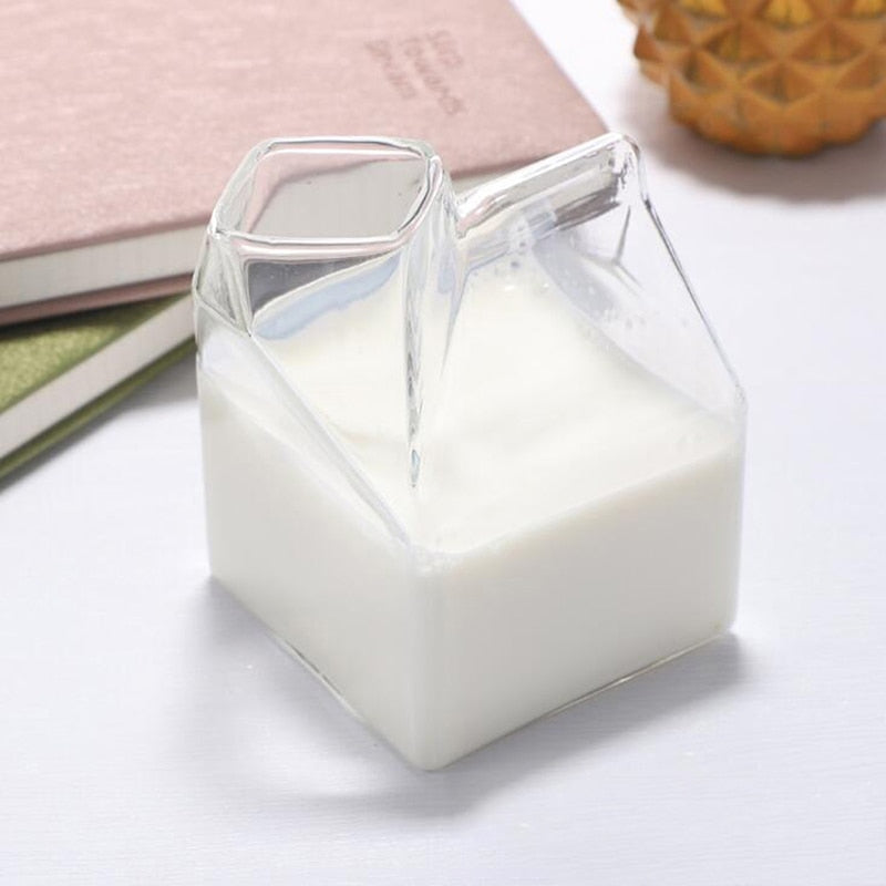 Glass Milk Box